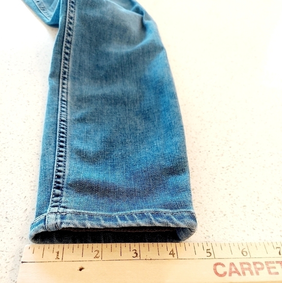 Calvin Klein Repreve Jeans Sz 6 / 28 Womens Blue Stretch Denim Mid Rise Skinny - Picture 12 of 12